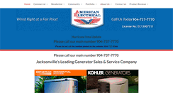 Desktop Screenshot of american-electrical.com